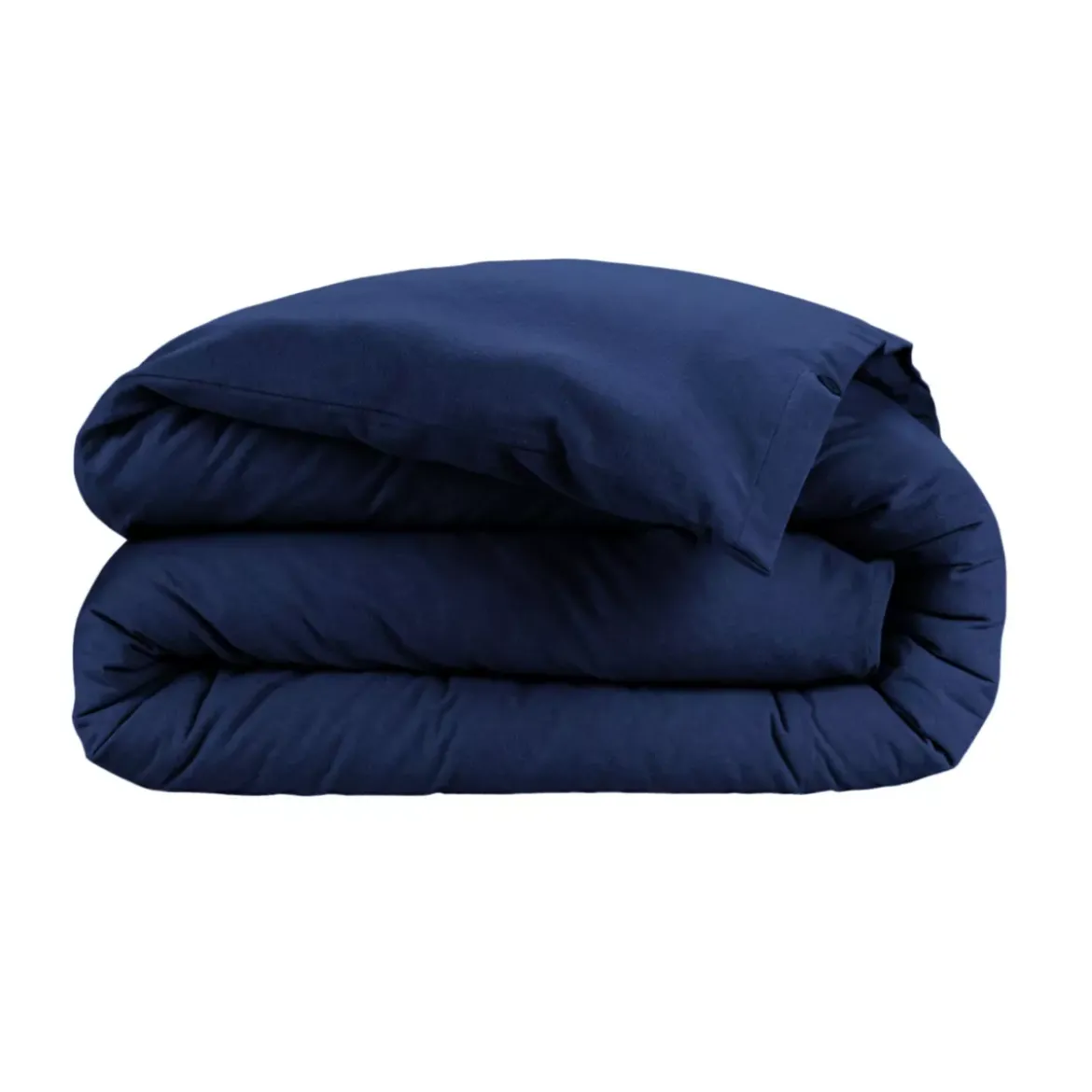 Copripiumino flanella di cotone (280 x 240 cm) Nina Blu navy
