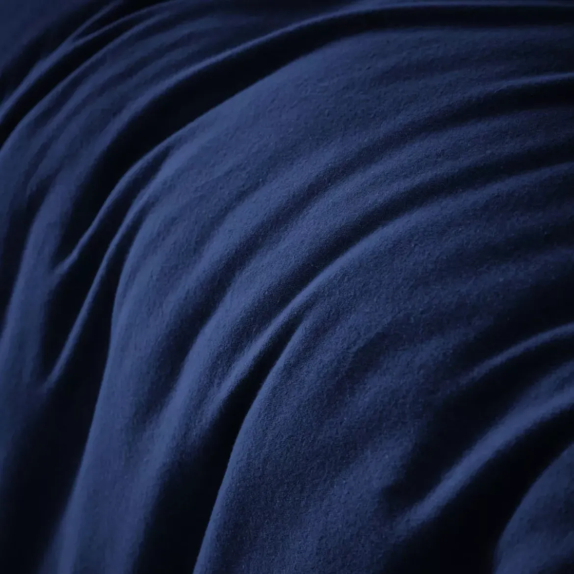 Copripiumino flanella di cotone (140 x 200 cm) Nina Blu navy