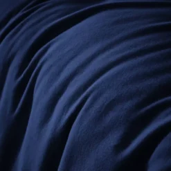 Copripiumino flanella di cotone (200 x 200 cm) Nina Blu navy