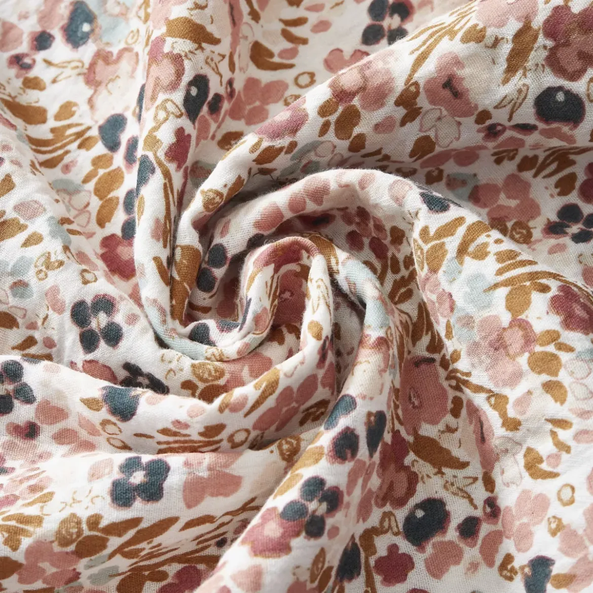 Copripiumino garza di cotone (240 cm) Capucine Multicolore