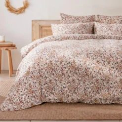 Copripiumino garza di cotone (260 cm) Capucine Multicolore