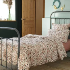 Copripiumino garza di cotone (140 cm) Capucine Multicolore