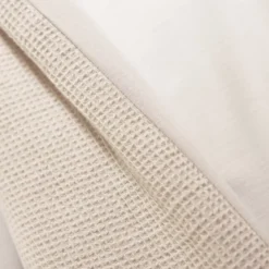 Copripiumino in cotone a nido d'ape (140 x 200 cm) Eva Beige