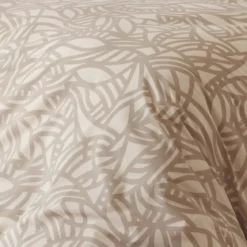Copripiumino in cotone lavato (280 x 240 cm) Serena Beige