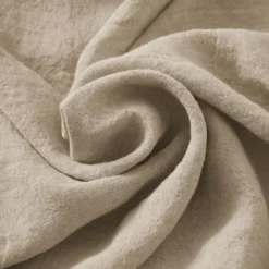 Copripiumino in lino lavato (280 x 240 cm) Louise Beige