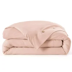 Copripiumino in percalle di cotone (260 x 240 cm) Diane Rose Blush