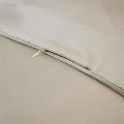 Copripiumino in raso di bambù (260 cm) Sienna Beige pampa