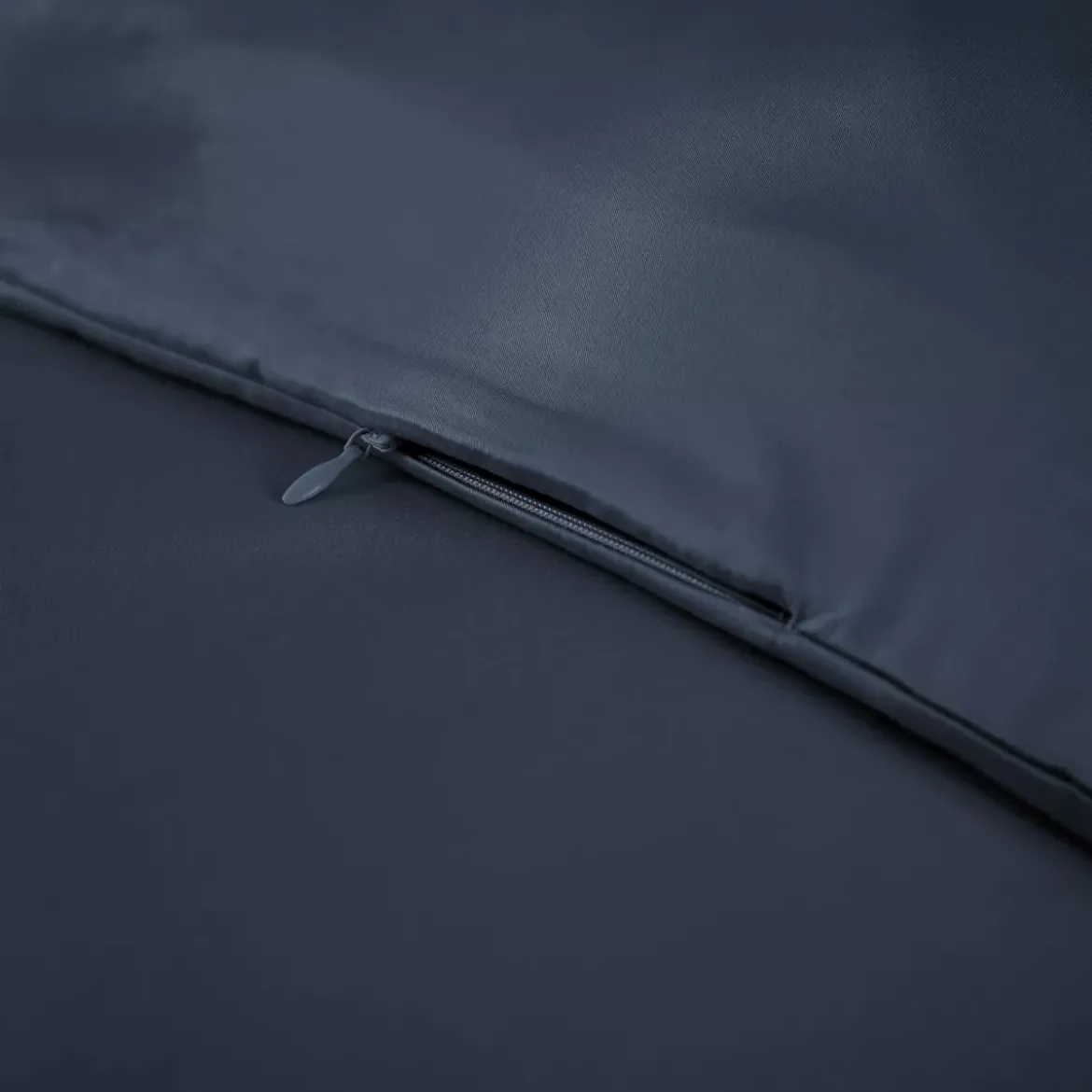 Copripiumino in raso di bambù (240 cm) Sienna Blu notte