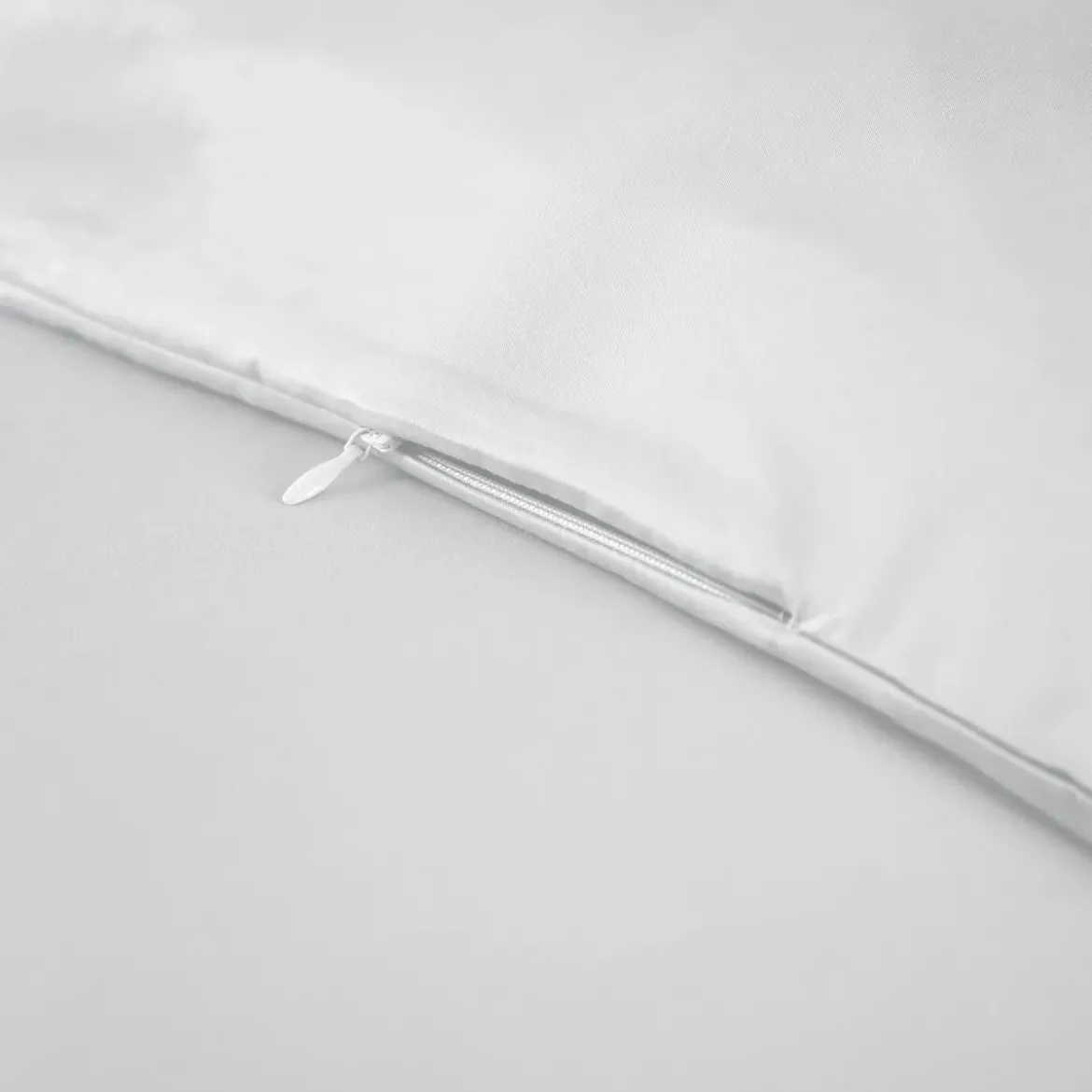 Copripiumino in raso di bambù (260 x 240 cm) Sienna Bianco
