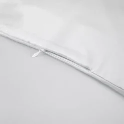 Copripiumino in raso di bambù (240 x 220 cm) Sienna Bianco