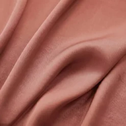 Copripiumino lyocell Tencel™ lavato (200 x 200 cm) Olivia Terracotta