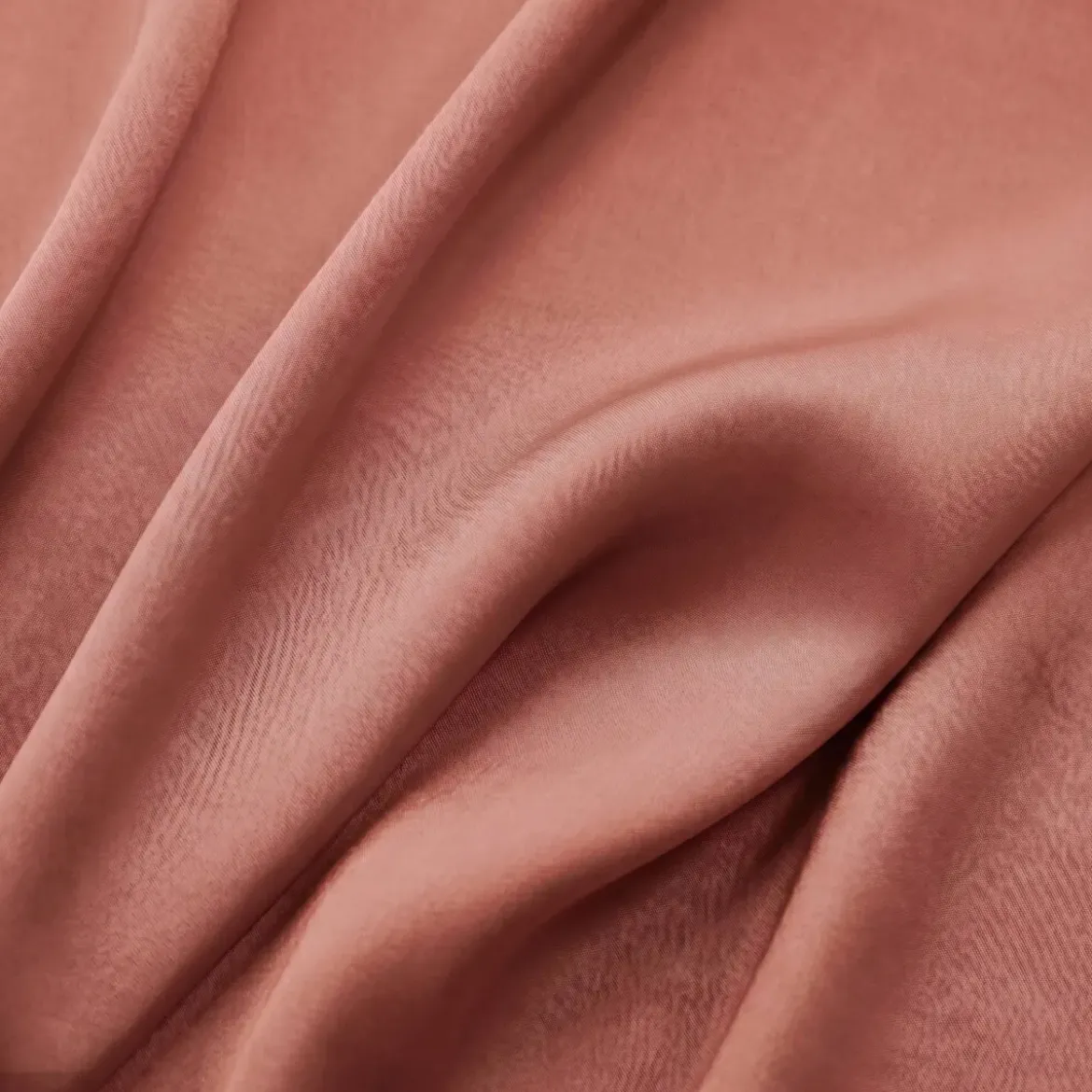 Copripiumino lyocell Tencel™ lavato (200 x 200 cm) Olivia Terracotta