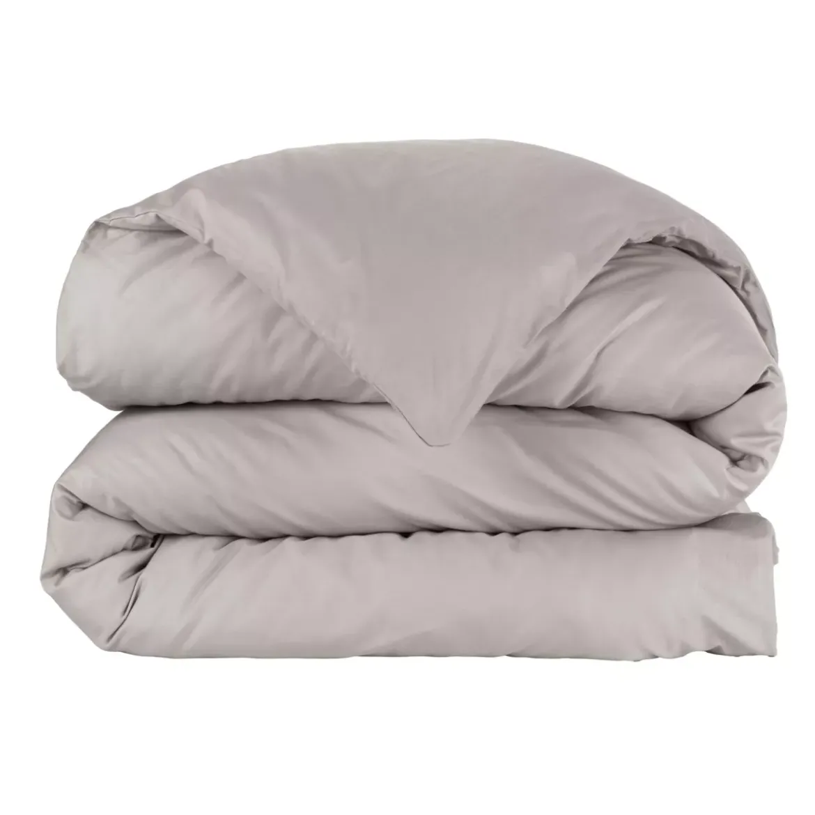 Copripiumino percalle di cotone (140 cm) Cali Grigio chiaro