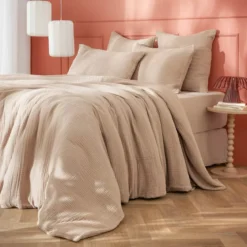 Copripiumino quadrupla garza di cotone (240 x 220 cm) Victoria x Gaïa Corda