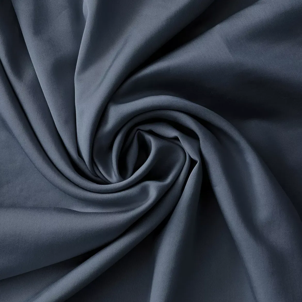 Copripiumino raso di bambù (280 x 240 cm) Sienna Blu notte
