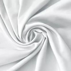 Copripiumino raso di bambù (200 x 200 cm) Sienna Bianco