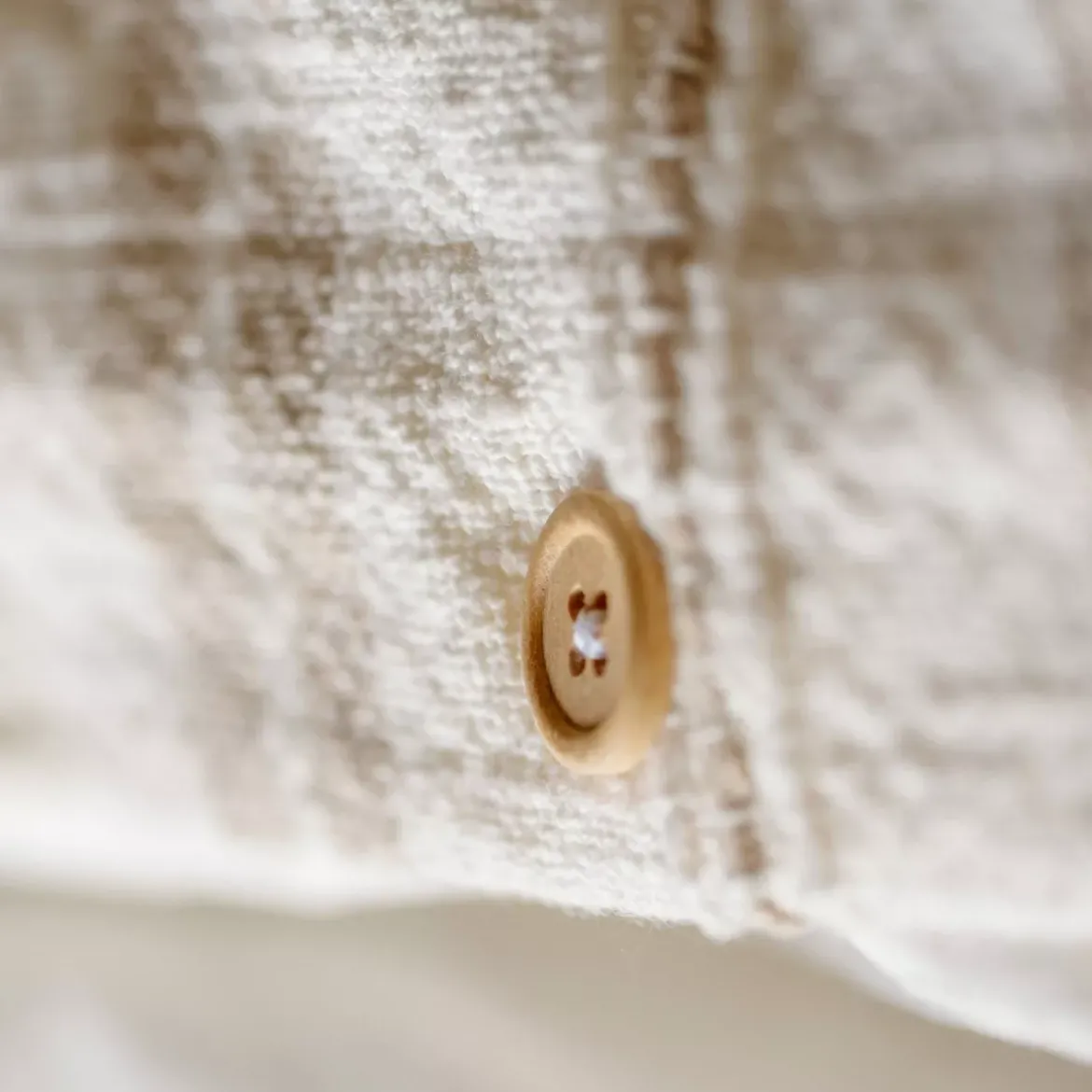 Copripiumino reversibile in cotone texturizzato e percale (240 x 220 cm) Alice Corda