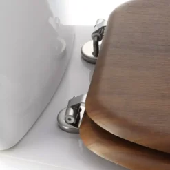 Copriwater effetto Legno Marrone