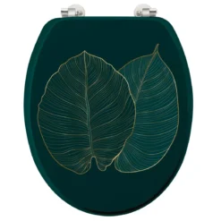 Copriwater in legno (37 x 46 cm) Jade Verde