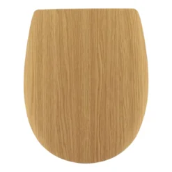 Copriwater 18 pollici MDF Effetto Rovere Beige