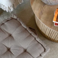 Cuscino da pavimento (50 x 50 cm) Monaco Beige