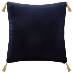 Cuscino di Natale quadrato (40 cm) Schiaccianoci blu marino