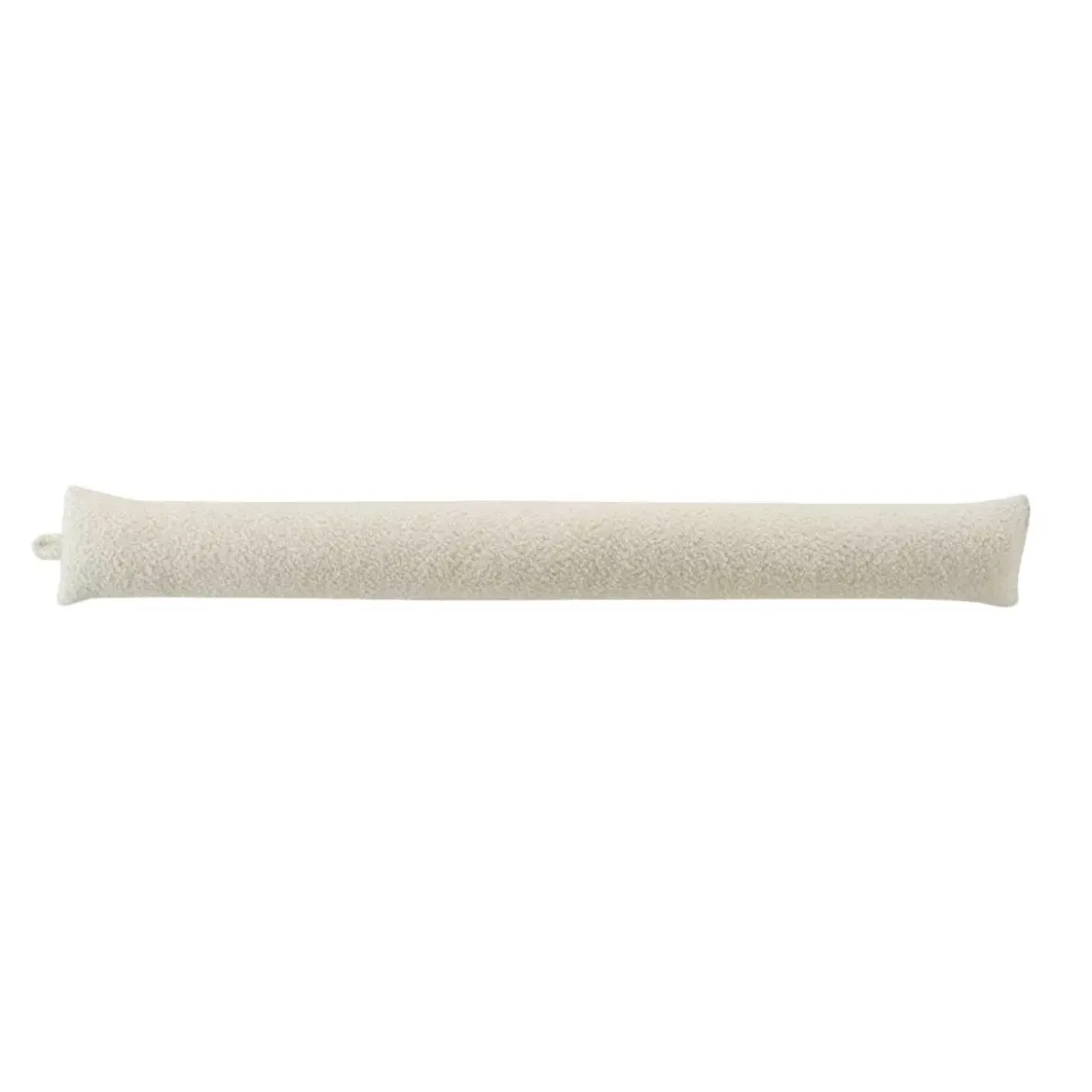 Cuscino paraspifferi bouclé (80 x 10 cm) Wooly Ecru