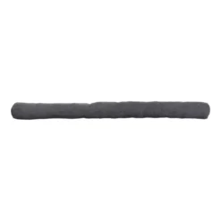 Cuscino paraspifferi in velluto a coste (80 cm) Ernest Grigio