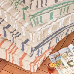 Cuscino per pallet da esterno rettangolare (120 x 80 cm) Nautira Verde