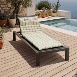 Cuscino per sdraio arrotolabile (60 x 180 cm) Ocealys Verde