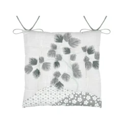 Cuscino per sedia quadrato in cotone (38 x 38 cm) Yuki Verde giada