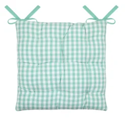 Cuscino per sedia quadrato in cotone (40 x 40 cm) Bardot Verde menta