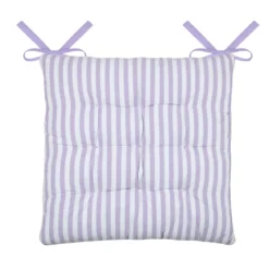 Cuscino per sedia quadrato in cotone (40 x 40 cm) Bardot Viola