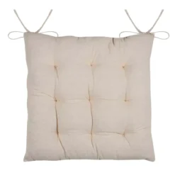 Cuscino per sedia quadrato in cotone (38x38 cm) Wildforest Camel