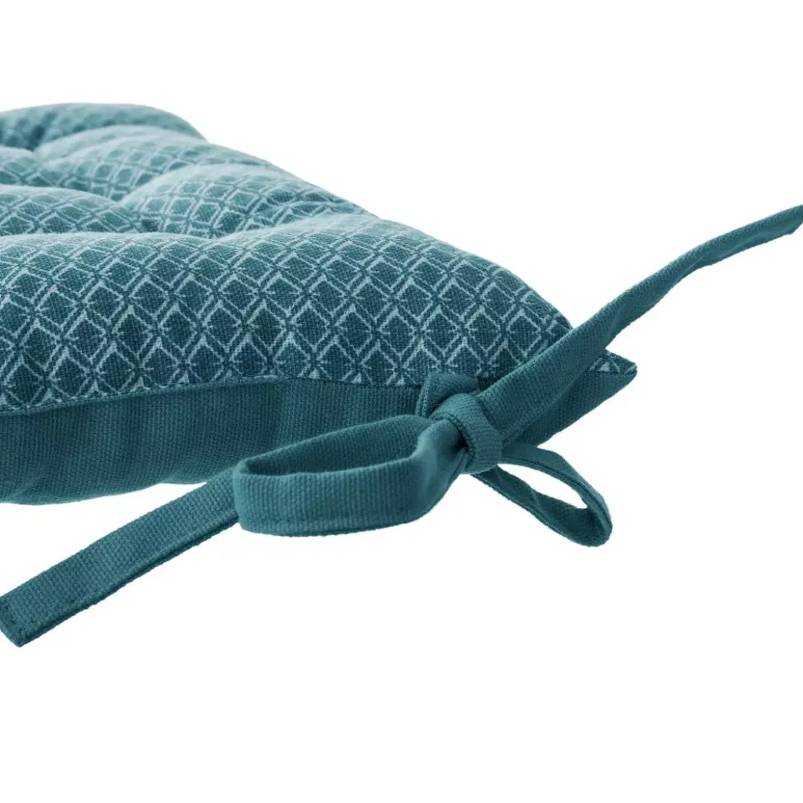 Cuscino per sedia quadrato (38 x 38 cm) Otto Blu ottanio