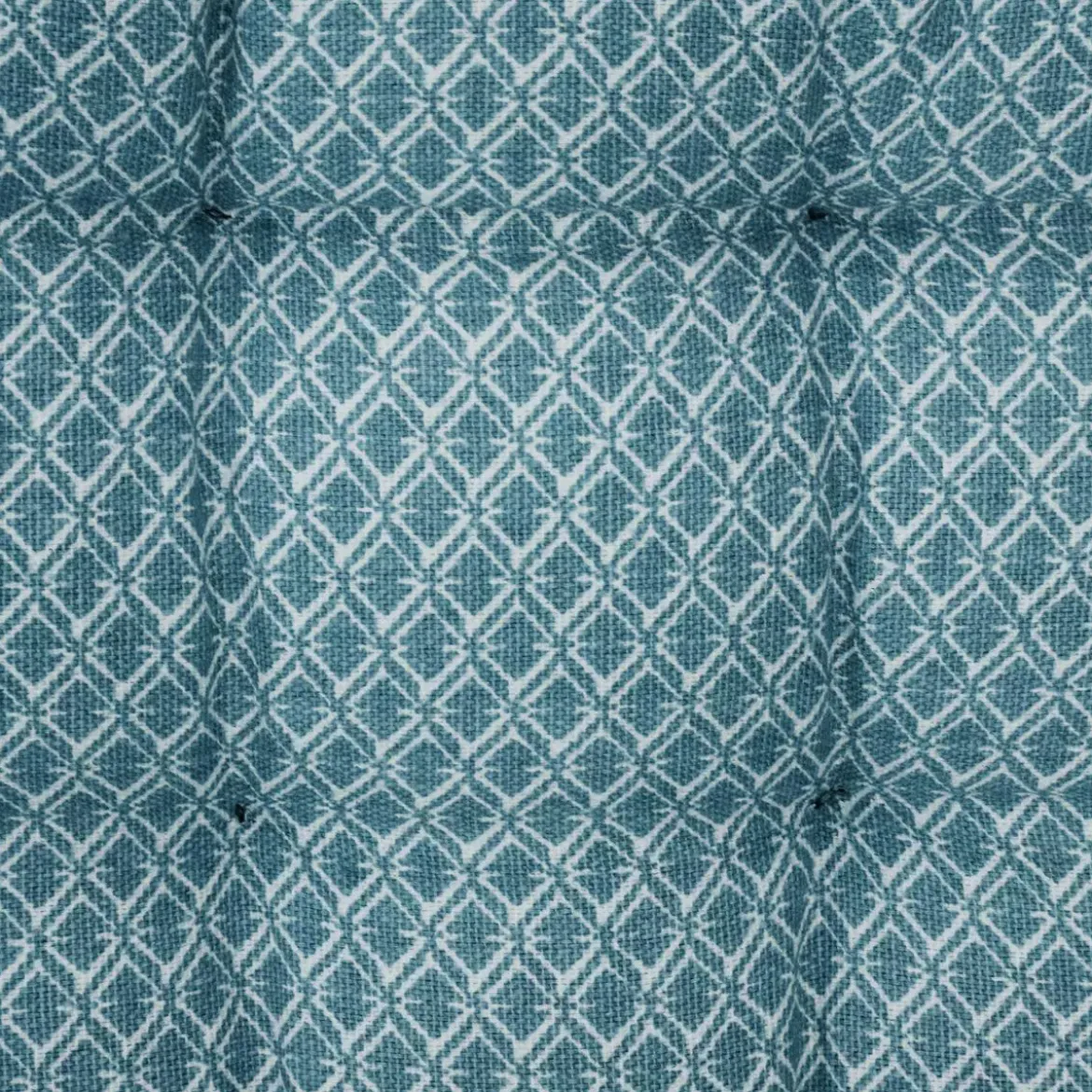 Cuscino per sedia quadrato (38 x 38 cm) Otto Blu ottanio