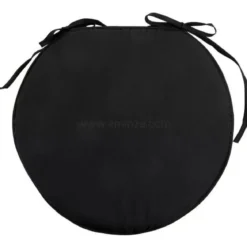 Cuscino per sedia rotondo Nelson Nero