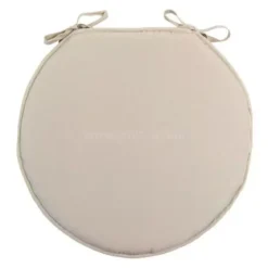Cuscino per sedia rotondo Nelson Beige