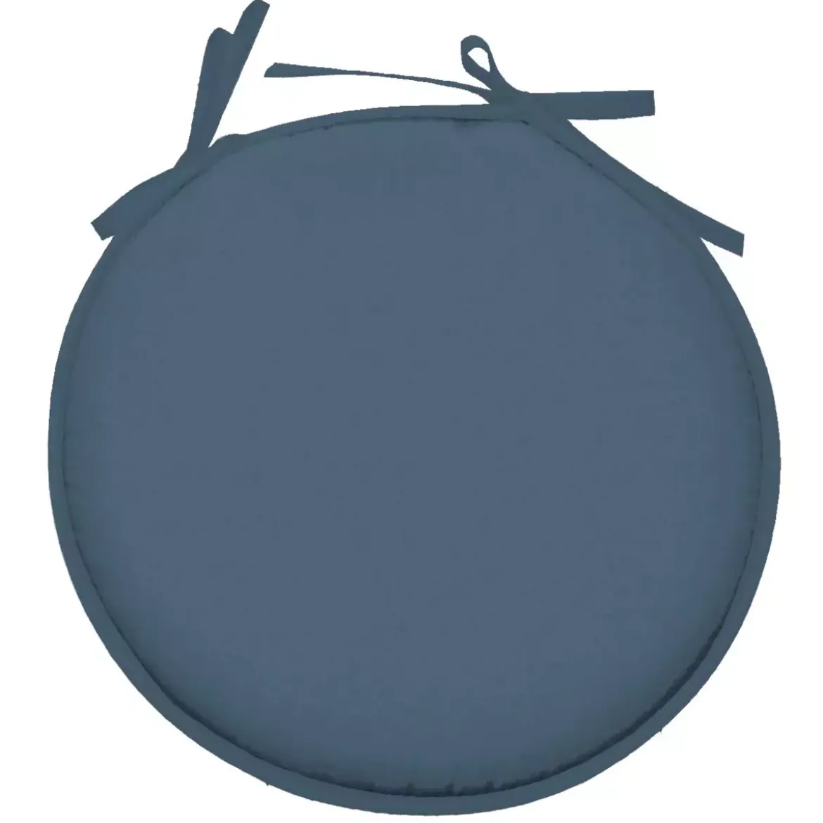 Cuscino per sedia rotondo Nelson Blu Petrolio