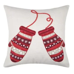 Cuscino quadrato (40 cm) Megève Ecru