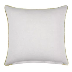 Cuscino quadrato (40 cm) Sibérie spago e dorato