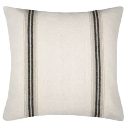 Cuscino quadrato cotone (50 cm) Montauban Nero
