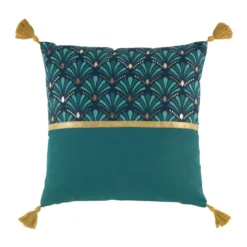 Cuscino quadrato cotone (40 x 40 cm) Artchic Blu