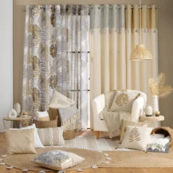 Cuscino quadrato cotone (40 x 40 cm) Blanca Beige