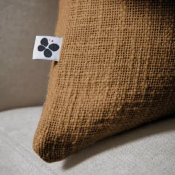 Cuscino quadrato cotone (60 x 60 cm) Sixtine Camel