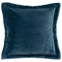 Cuscino quadrato flanella (53 x 53 cm) Cuddly Blu scuro