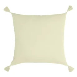 Cuscino quadrato garza di cotone (40 cm) Gaïa Verde tiglio