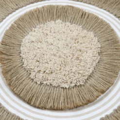 Cuscino quadrato in cotone (40 x 40 cm) Mekong Beige
