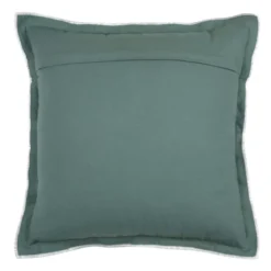 Cuscino quadrato in cotone (45 x 45 cm) Helios Verde