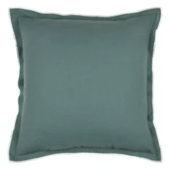 Cuscino quadrato in cotone (45 x 45 cm) Helios Verde